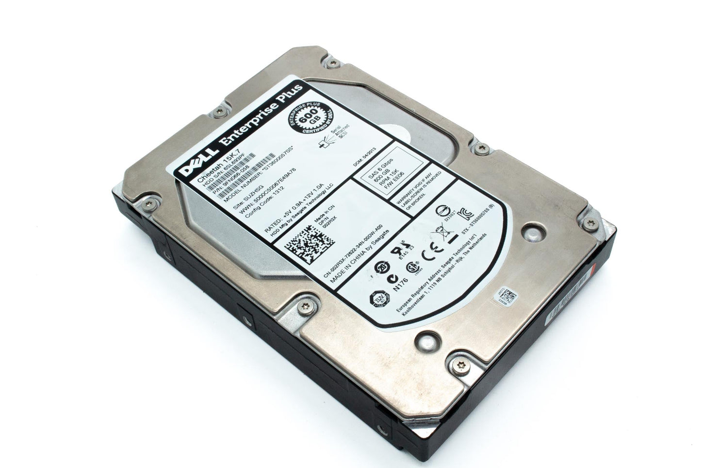 Dell 600GB 15K 6G 3.5" HDD Equallogic
