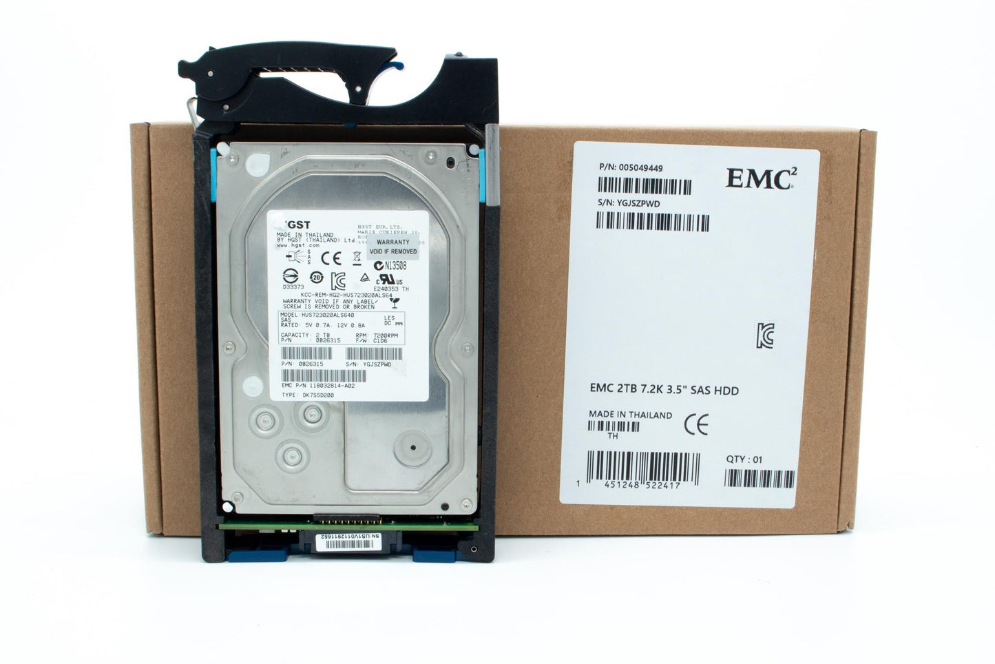 EMC HDD 2TB SAS 3.5"