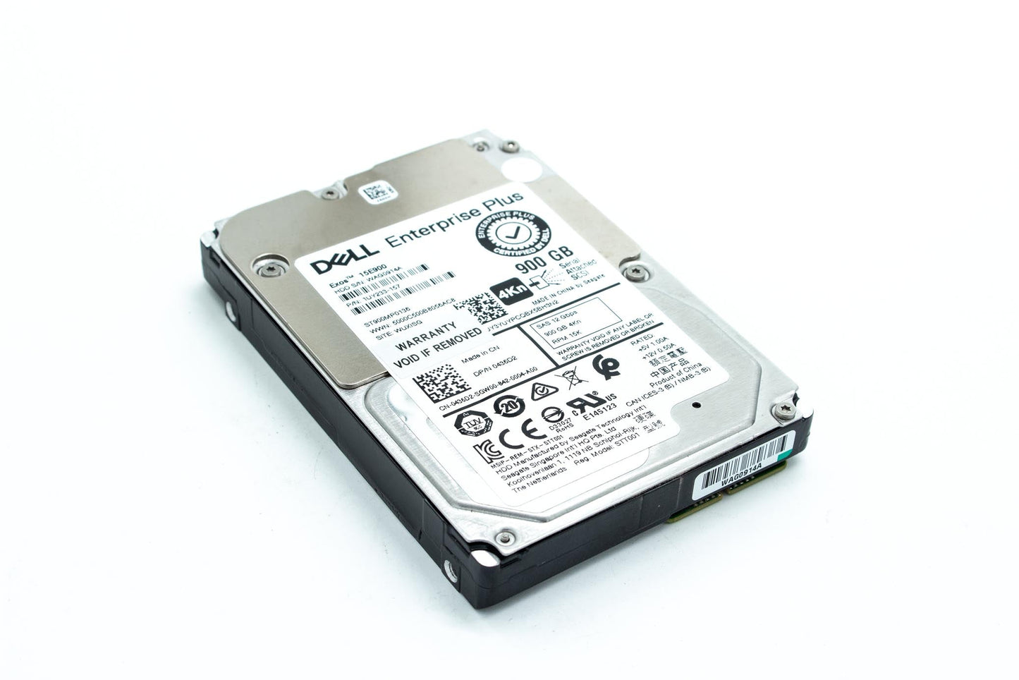 Dell 0436D2 / 436D2 900GB 15000RPM SAS 12Gb/S Hot-Pluggable (4Kn) 2.5-Inch Hard Drive With Tray For Compellent Storage Array