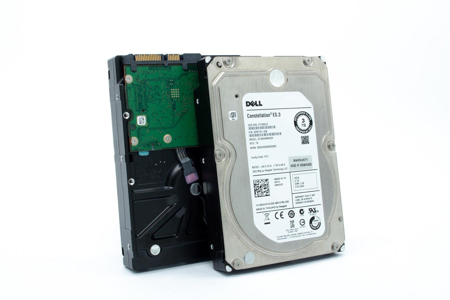 Dell HDD, 3TB, 512b, SATA, 7.2K RPM, 3.5 inch, 128MB, Seagate, Megalodon, (ES, Enterprise Class)