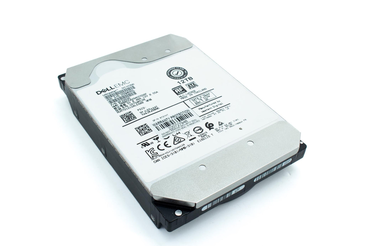 Dell 12TB, 7200 rpm, 3.5", SAS, 6Gbps