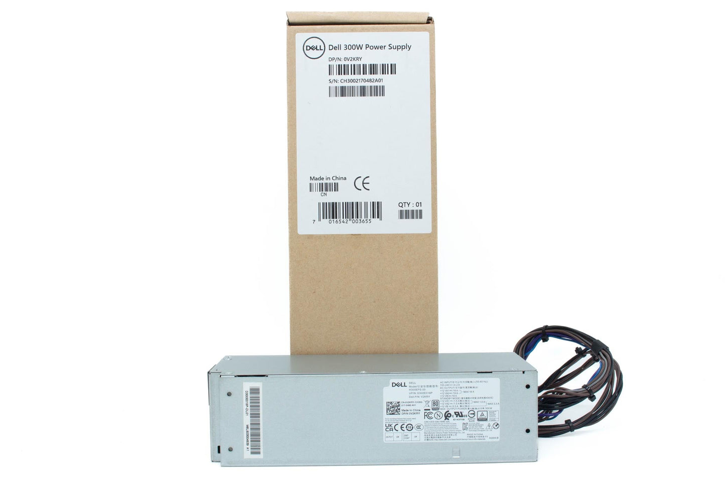 Dell 7090 3076 7080 300W Power Supply H300EPS-00 L300EPS-00 0V2KRY 0352NR