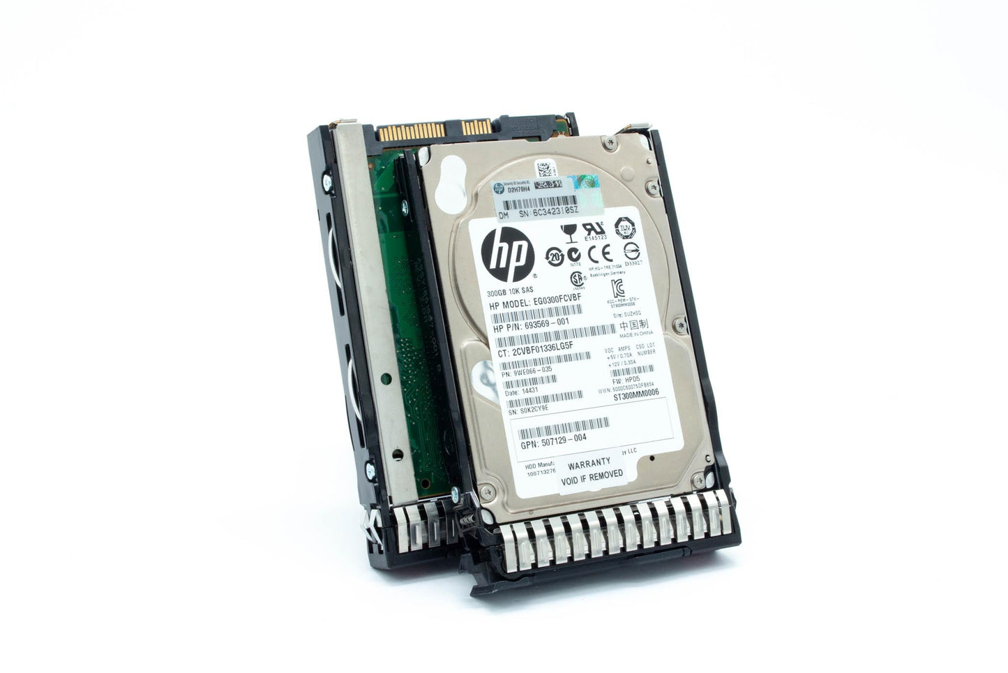 300GB SAS Hard Disk Drive (HDD) - 10,000 RPM, 2.5-INCH Form Factor, 6.0GB Per SECOND Transfer Rate, Smartdrive Carrier (SC)