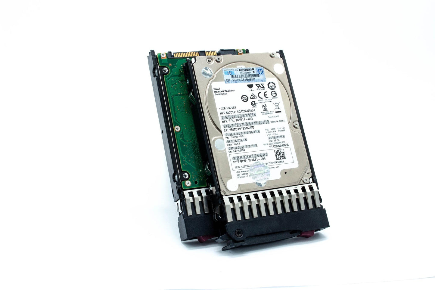 1.2TB SAS hard disk drive MSA - 12Gb/sec transfer rate, 10,000 RPM, 2.5-inch small form factor (SFF), Enterprise