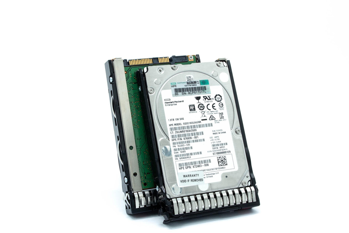 1.8TB Serial Attached SCSI (SAS) hard drive - 12 Gb/s interface, 10,000 RPM, 2.5-inch Small Form Factor (SFF), Enterprise drive, 512e format, Digitally Signed (DS) firmware