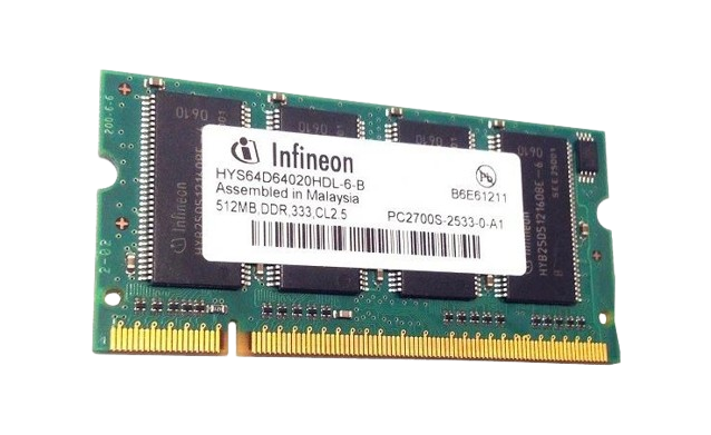 Infineon HYS64D64020HDL-6-B 512MB RAM Qatar