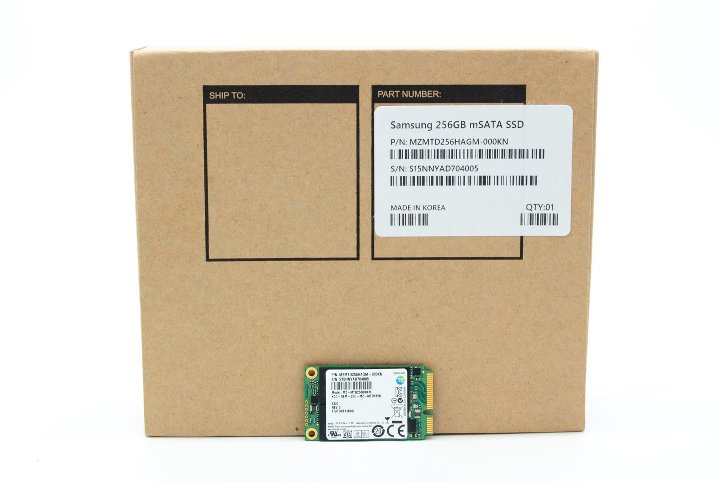 Samsung 256Gb SSD Drive MZMTD256HAGM-00000 MZ-MTD2560/000