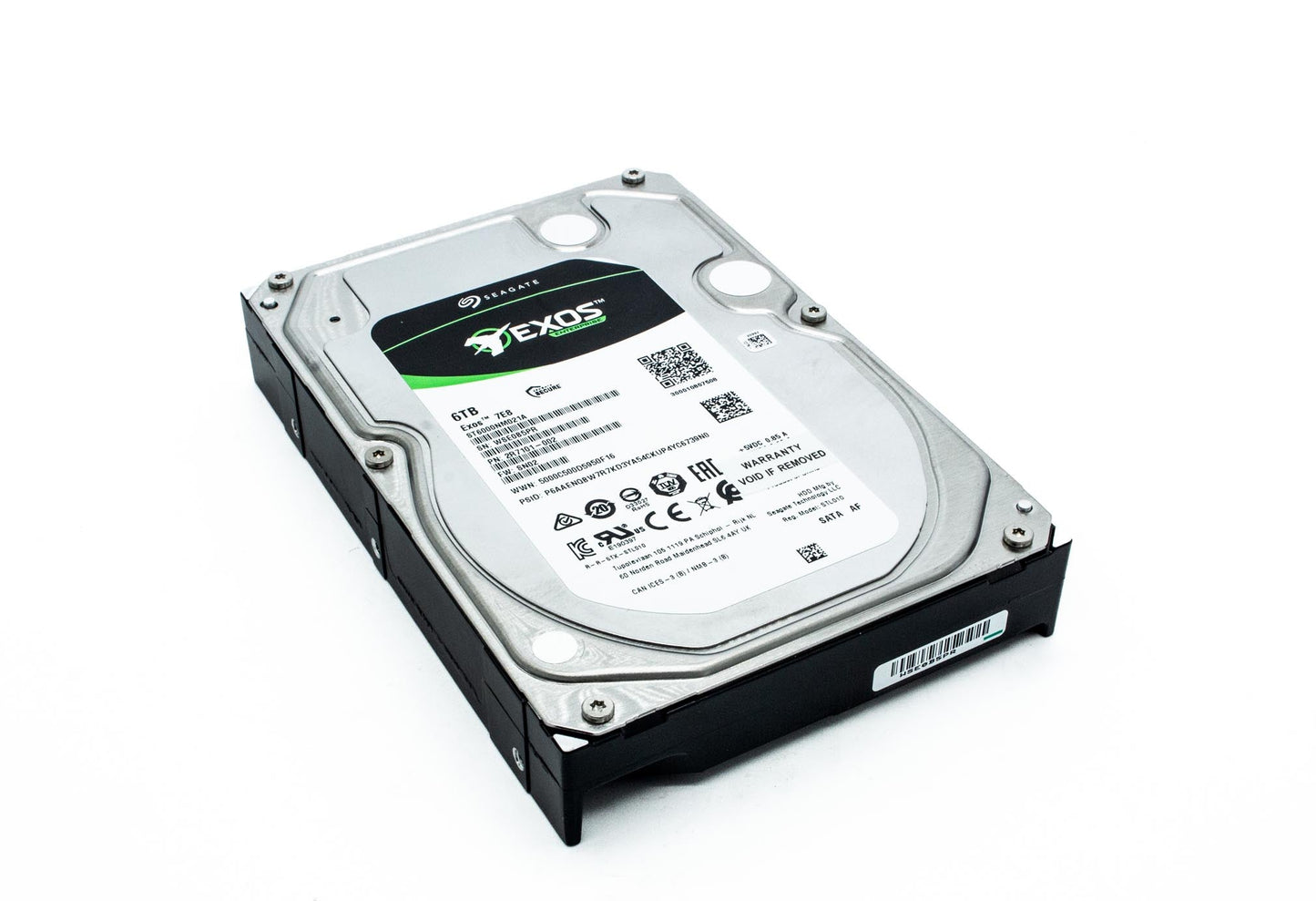ST6000NM021A Seagate EXOS 7E8 6TB 7.2K RPM 6Gbps 3.5" SATA HD