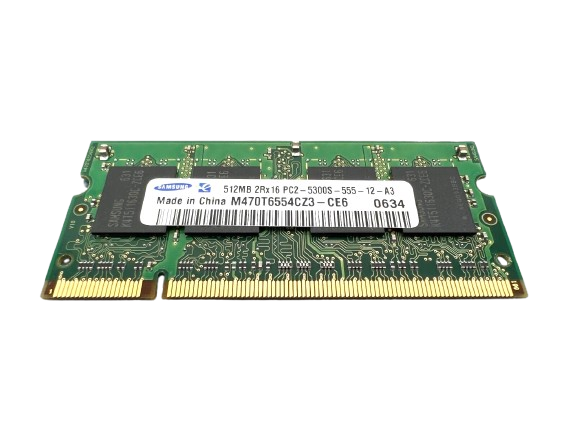 Samsung M470T6554CZ3-CE6 512MB DDR2-667 SODIMM in Qatar