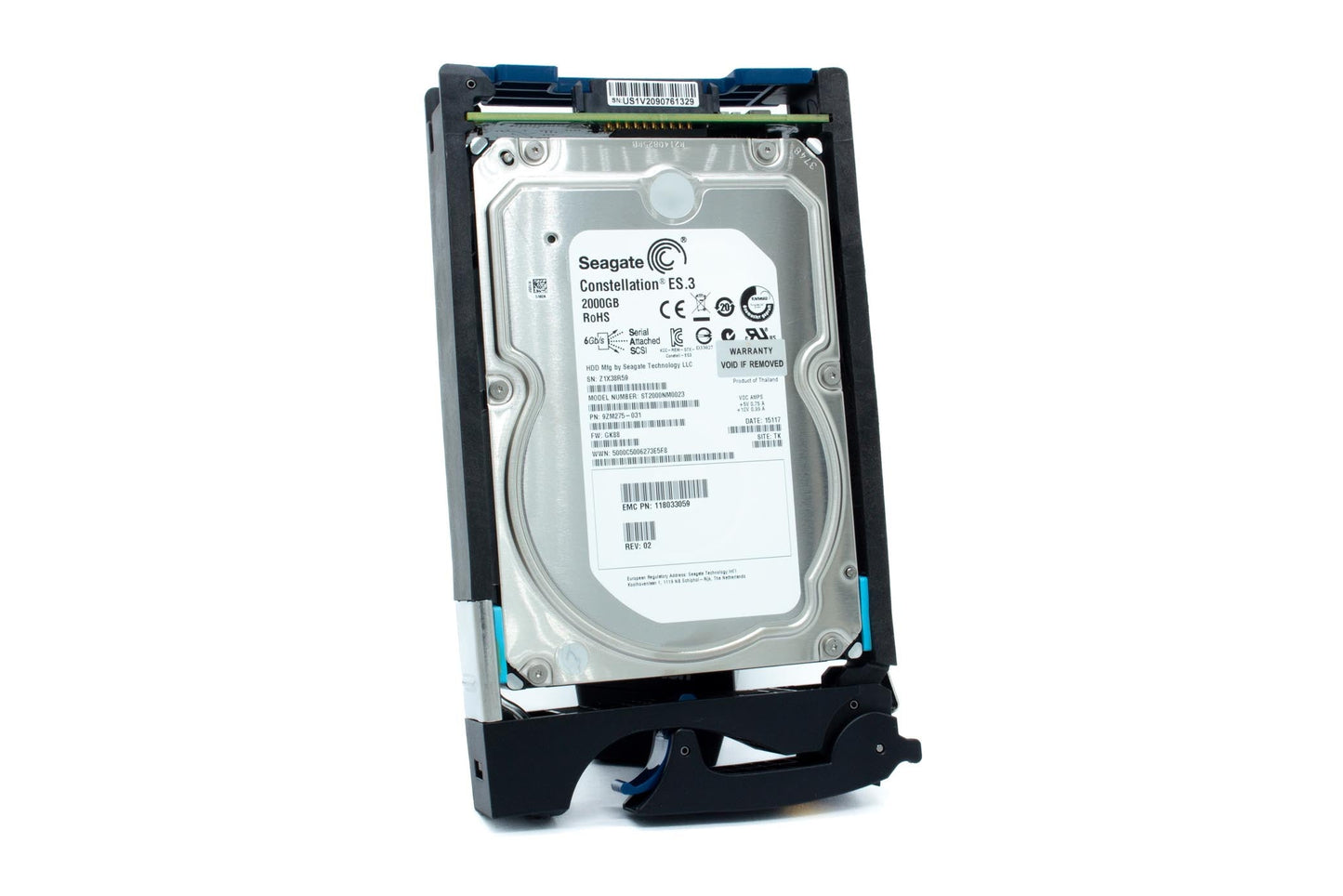 EMC 2TB, 7200rpm, SAS, 3.5"