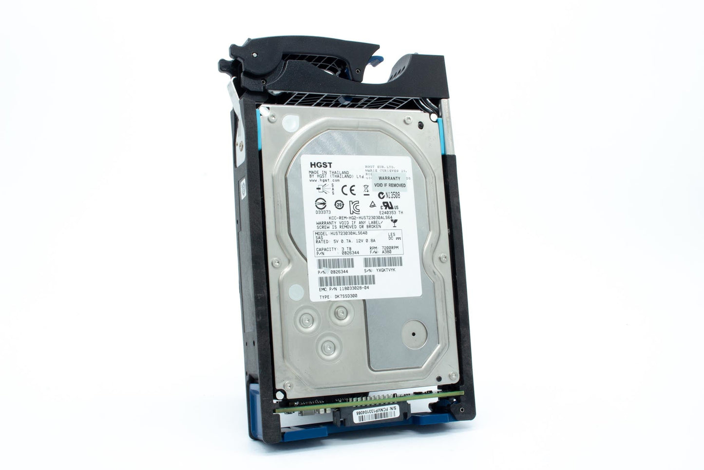 EMC 3TB, 7200rpm, SAS, Refurbished