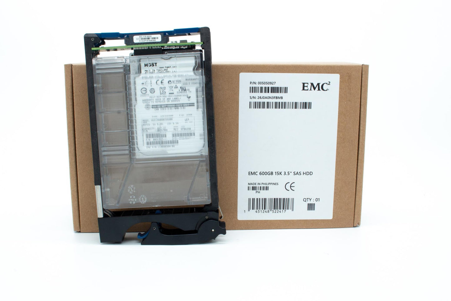 EMC 600GB 15K 6G SAS 3.5INCH HDD