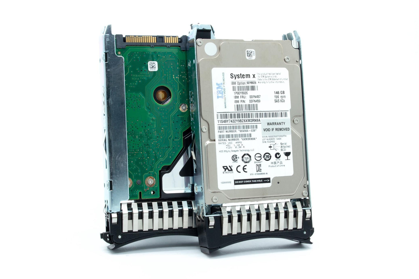 00FN457/ 90Y8926- IBM 146GB 15K 2.5" 6Gb SAS HD for System x3650M3, x3650M4, ...