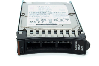 00FN457/ 90Y8926- IBM 146GB 15K 2.5" 6Gb SAS HD for System x3650M3, x3650M4, ...