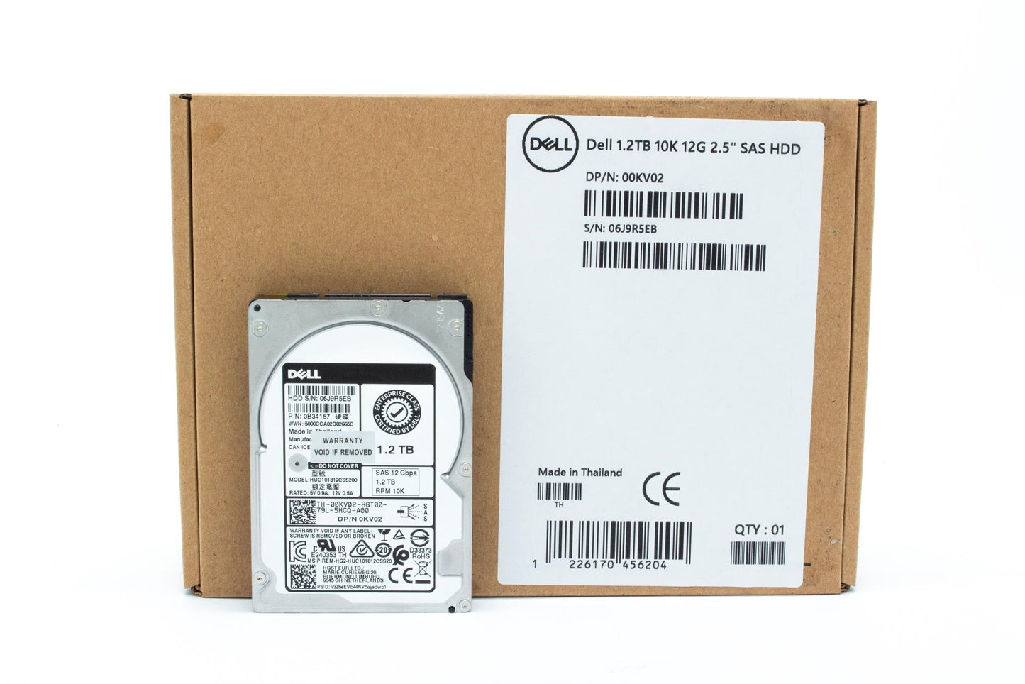 Dell HD 1.2T 102N IS12 2.5 H-CF EC