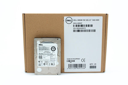 Dell 300GB, 15000 rpm, 2.5", SAS, 12Gbps
