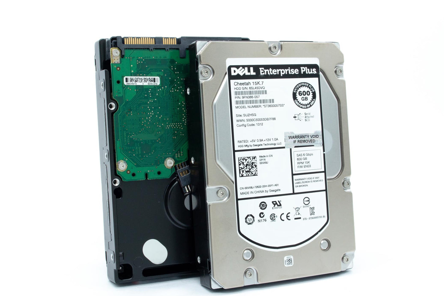 Dell EQUALLOGIC 600GB 15K 6G 3.5INCH SAS HDD