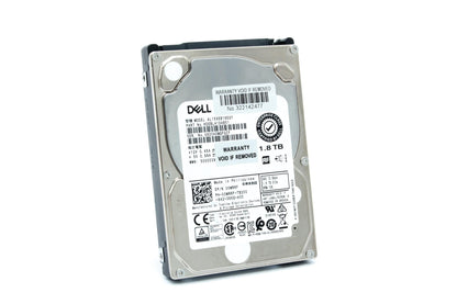 Dell 1.8TB, 10000 rpm, 2.5", SAS, 12Gbps