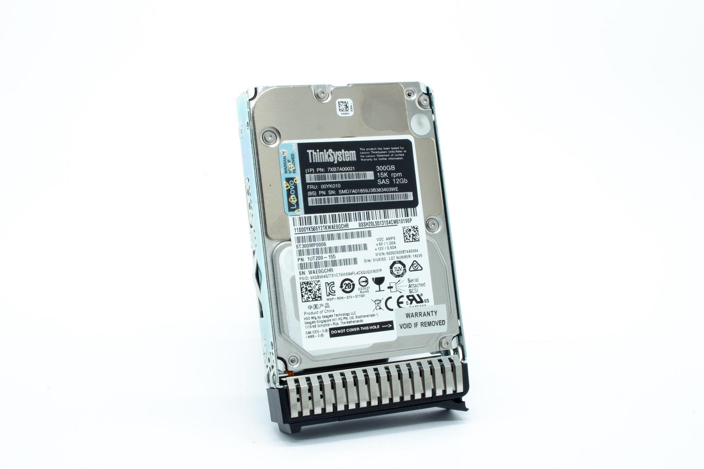 ThinkSystem 2.5" 300GB 15K SAS 12Gb Hot Swap 512n HDD