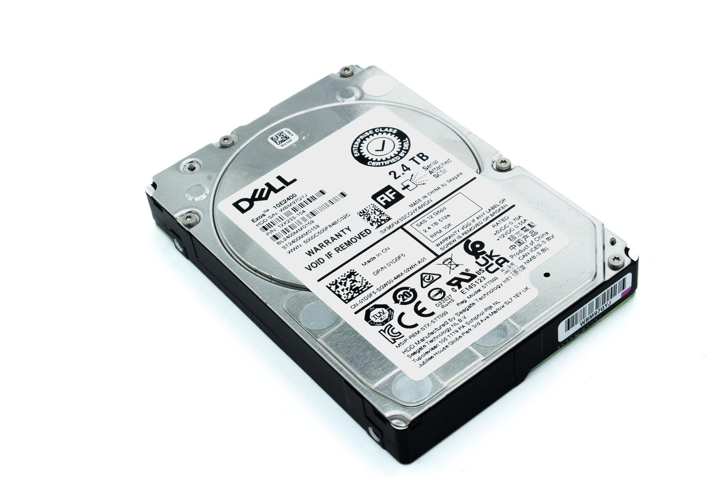 Dell 2400GB, 10000 rpm, 2.5", SAS, 12Gbps