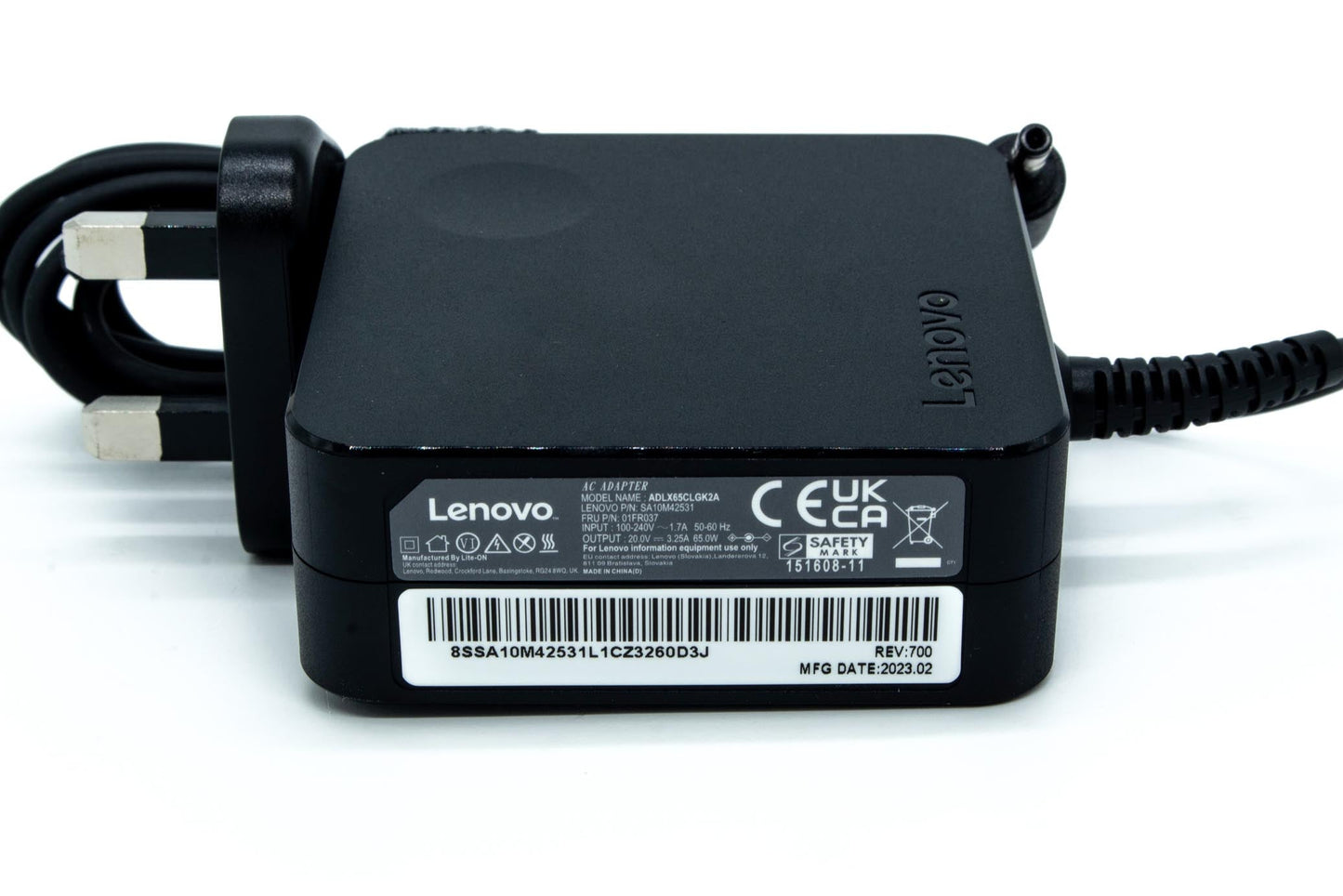 Lenovo AC_ADAPTER,Round,65W,3P,COO,Black