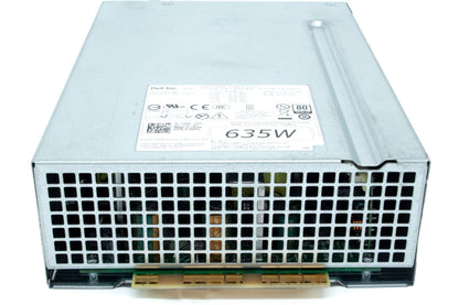 Dell Power Supply Unit, 635W output, 80 Plus Gold efficiency, compatible with Dell Precision T3600 and T5600 systems.