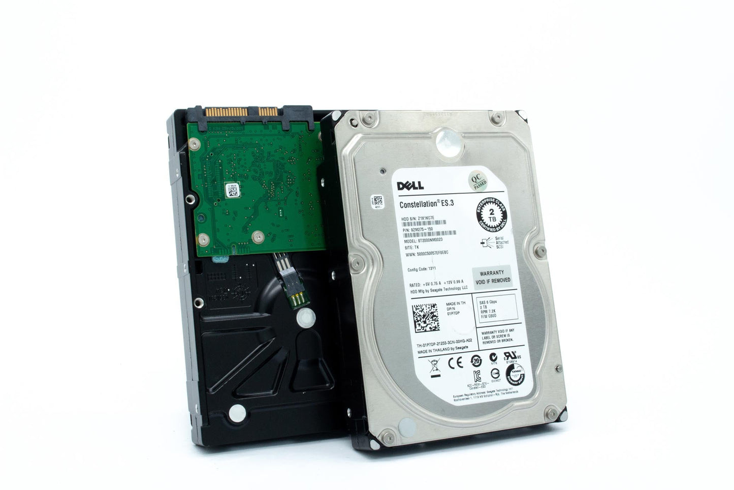 Dell 2TB, 7200rpm, SAS, 3.5"