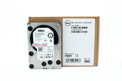 Dell 2Tb 7200Rpm Sata Ii 3Gb/S 64Mb Cache 3.5-Inch Hard Drive - 02G4Hm