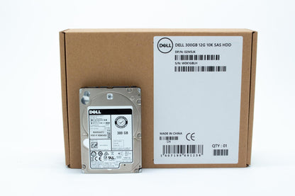 Dell 300GB, 10000 rpm, 2.5", SAS, 12Gbps