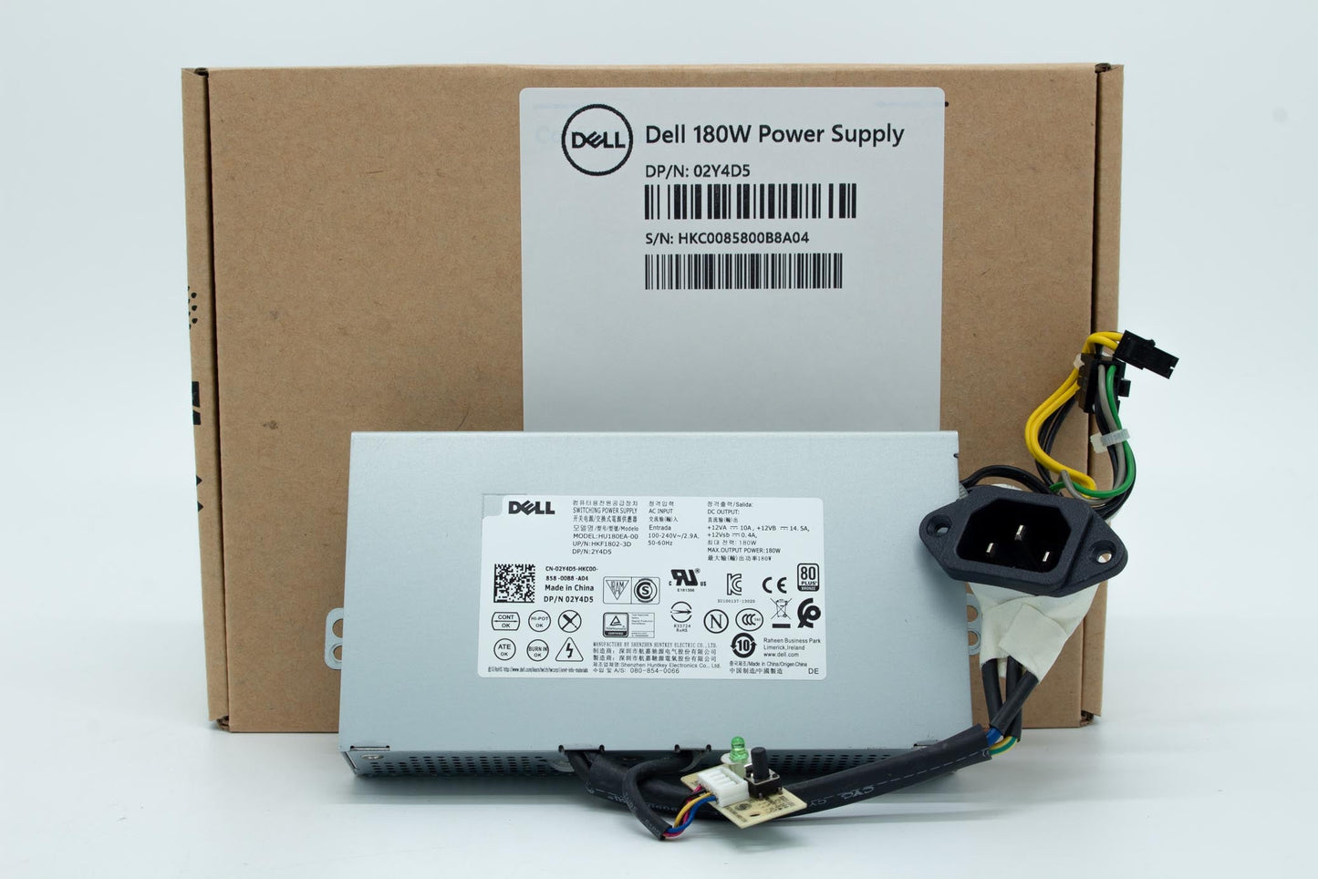 Dell Power Supply, 180W, Bronze, Hunkey
