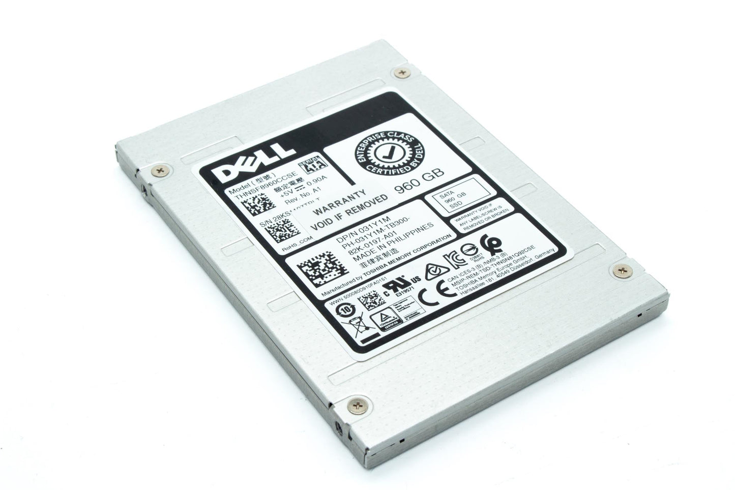Dell 31Y1M / Toshiba THNSF8960CCSE 960GB 2.5" 6Gbp SSD