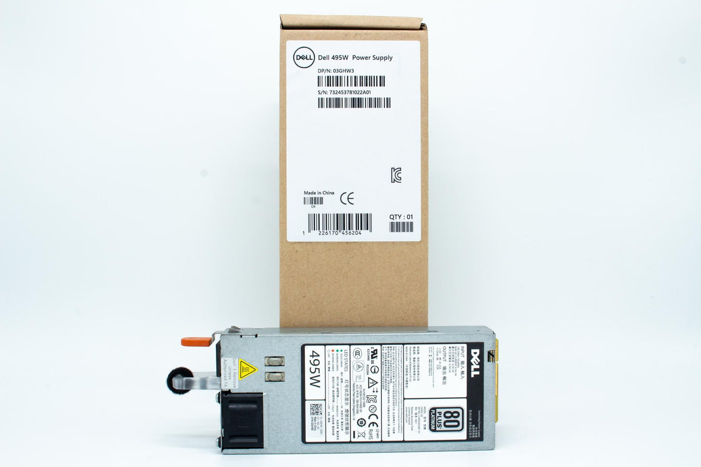 Dell Assy Power Supply 495W
