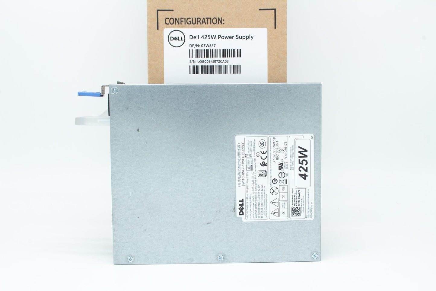 Dell Power Supply, 425 Watts, Liteon, E-Star, Precision