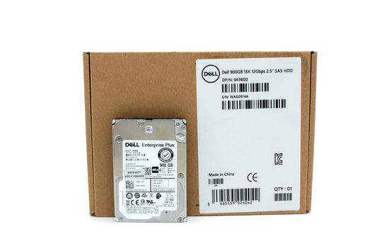 Dell 0436D2 / 436D2 900GB 15000RPM SAS 12Gb/S Hot-Pluggable (4Kn) 2.5-Inch Hard Drive With Tray For Compellent Storage Array