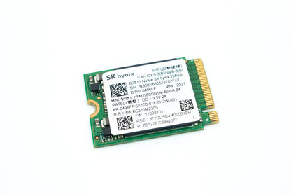 Dell 256GB, SSD, PCIe-34, M.2, Height 2.38mm, HYNIX, BC511