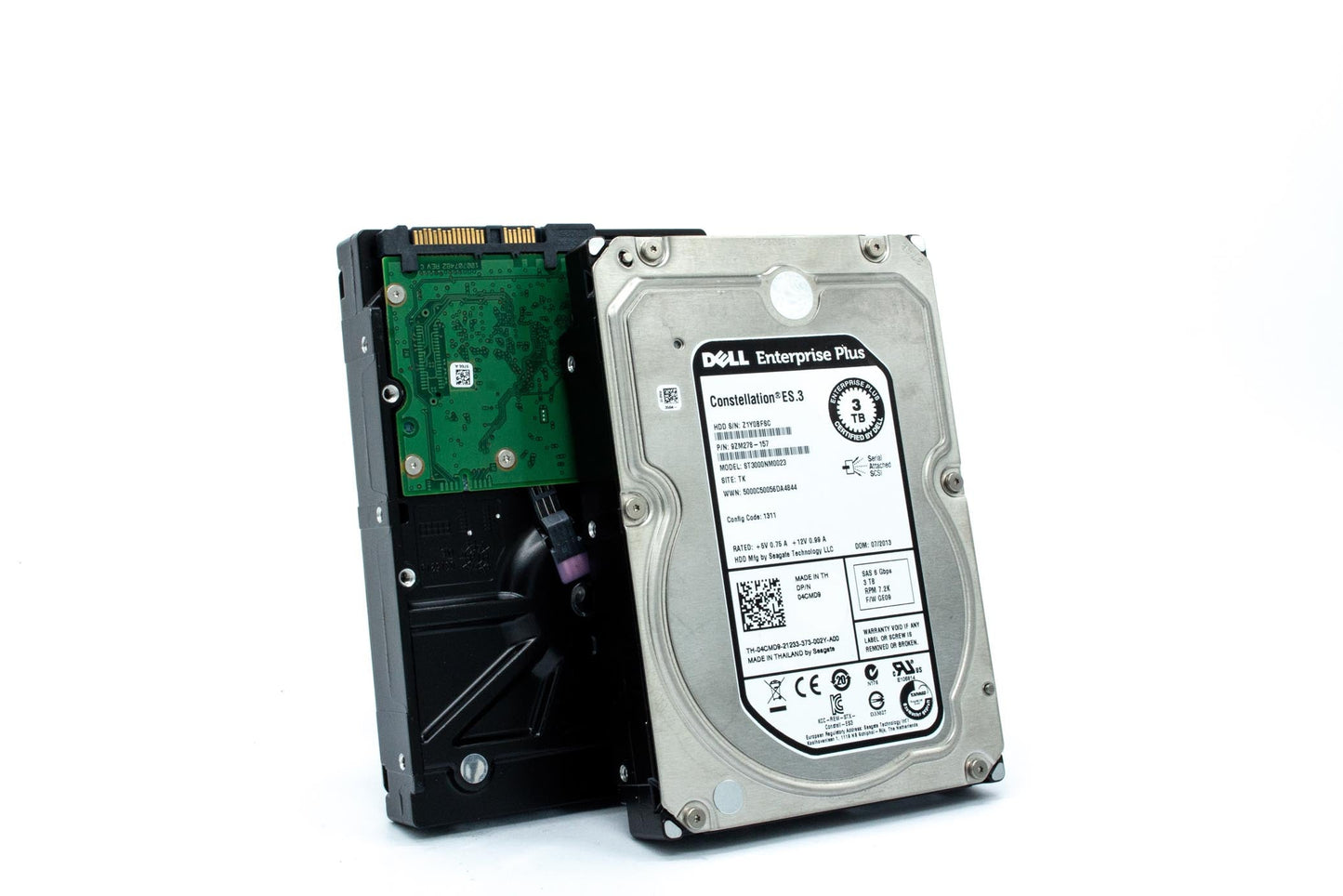 Dell 3TB, 7200 rpm, 3.5", SAS, 6Gbps