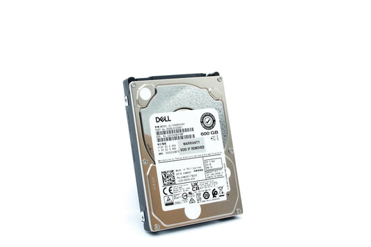 Dell 600GB, HDD, 10K RPM, 2.5 inch, Non Encrypted, SAS, 512b, 128MB, Enterprise Class
