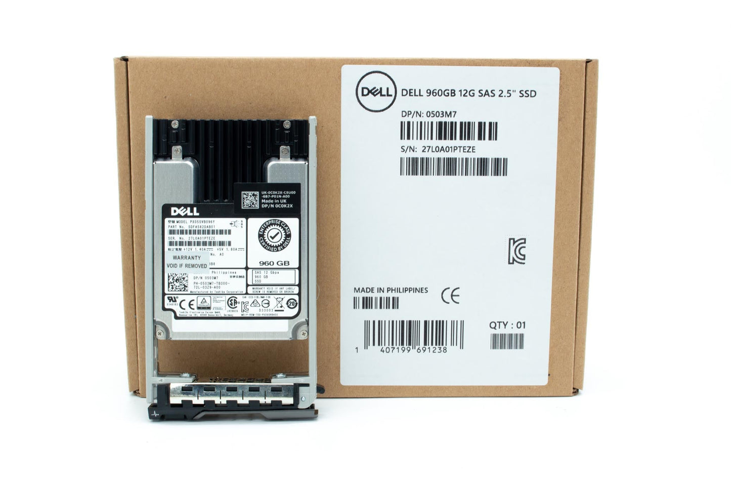 Dell 960GB, SAS, 2.5"