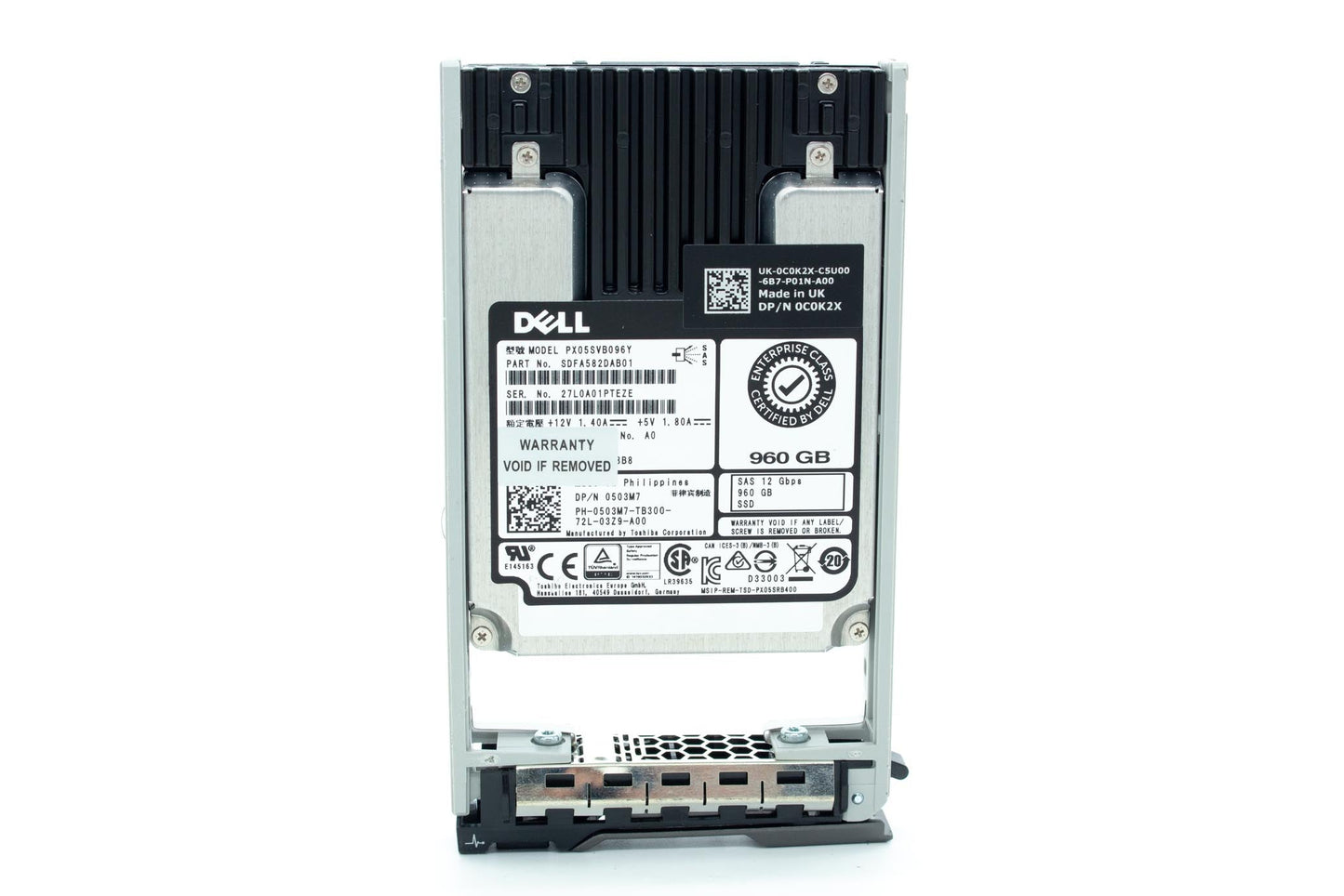 Dell 960GB, SAS, 2.5"