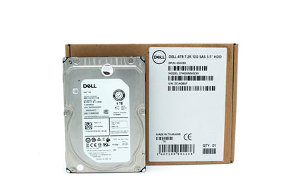 Dell 4TB, HDD, 7.2K RPM, 3.5 inch, Non Encrypted, SAS12, 512b, Makara BP, Enterprise Class