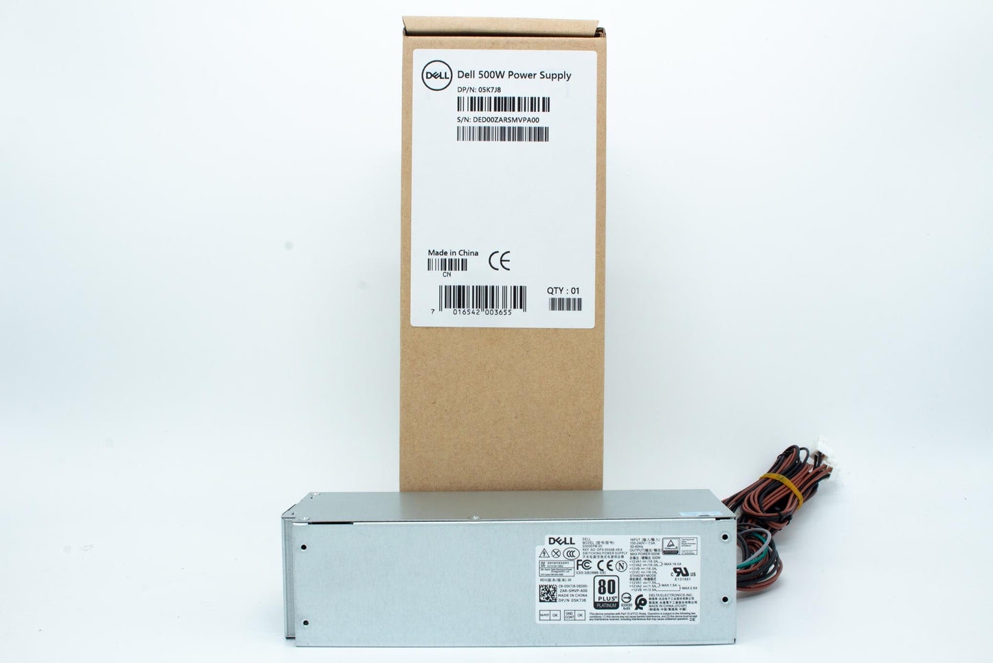 Original New 0Y7R0X 05K7J8 for 7080 7070 7060 3050 MT 8940 Power Supply 500W 5K7J8 Y7R0X D500EPM-00 H500EPM-00 DPS-500AB-49A