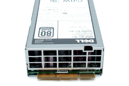 Dell ASSY Power Supply, 750 Watts, Redundant, Contains Bare Part 9799K, Delta Products, RoHS Compliant