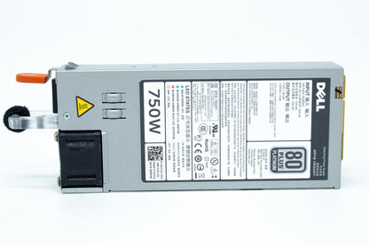 Dell ASSY Power Supply, 750 Watts, Redundant, Contains Bare Part 9799K, Delta Products, RoHS Compliant
