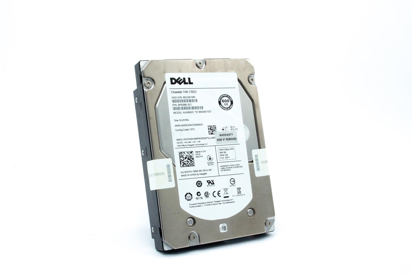 Dell 600GB SAS HDD 15000 rpm 3.5"