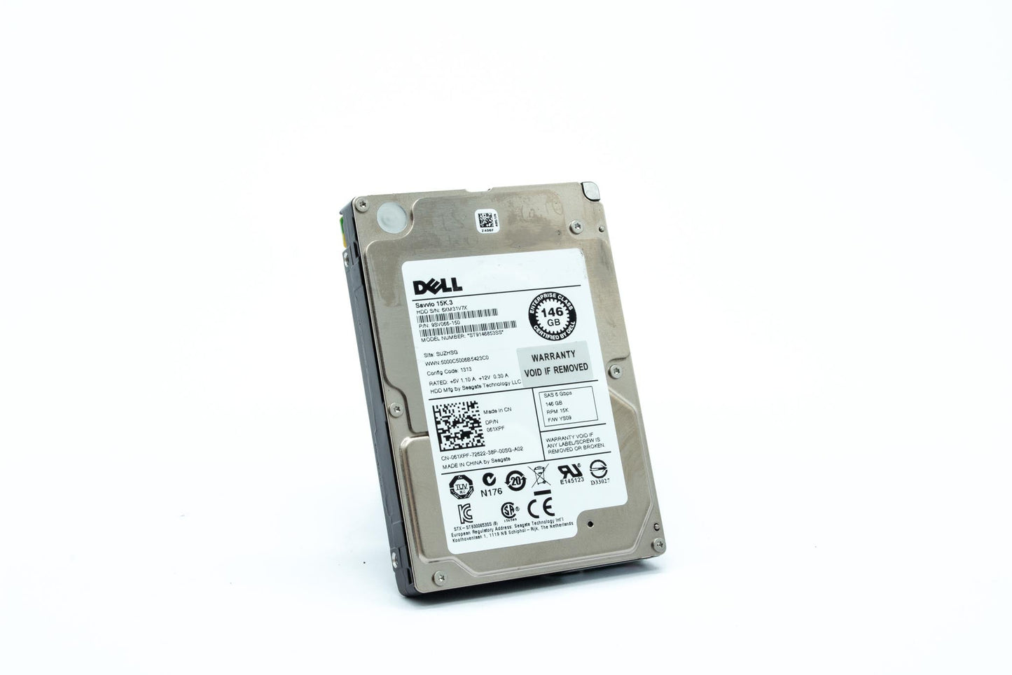Dell 146GB SAS 6Gb/s 15000rpm SFF Hard Drive