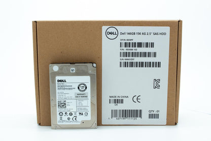 Dell 146GB SAS 6Gb/s 15000rpm SFF Hard Drive