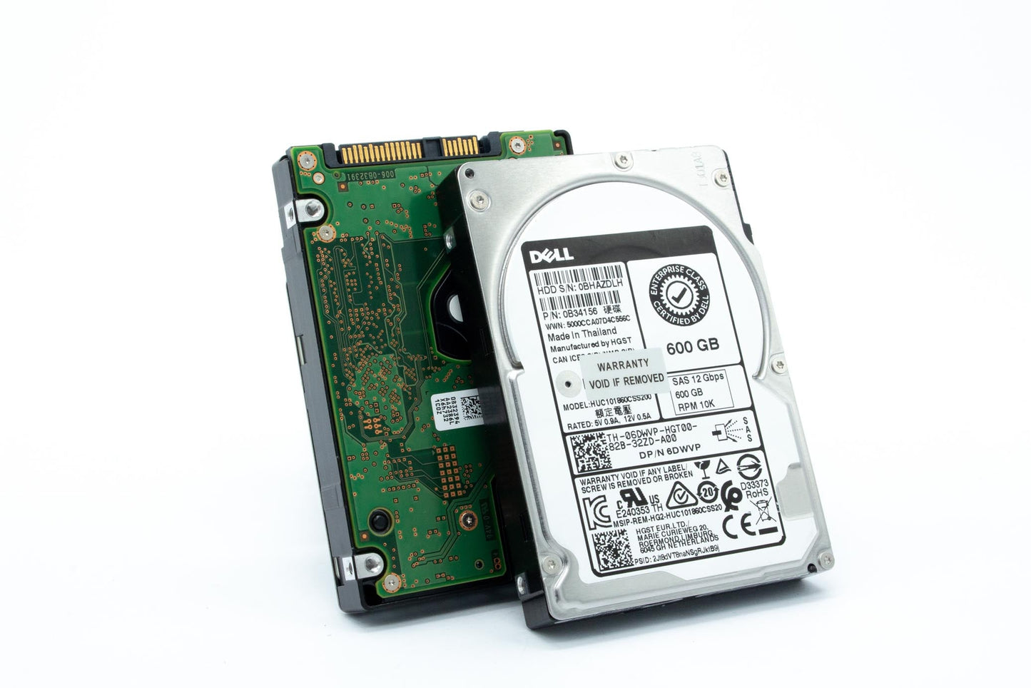 Dell 600GB, HDD, 10K RPM, 2.5 inch, Non Encrypted, SAS12, 512b, 128MB, Hitachi Cobra F Enterprise Class