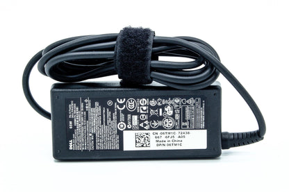 Dell AC Adapter, 65W, 19.5V, 3 Pin, 7.4mm, C6 Power Cord, Lot 6