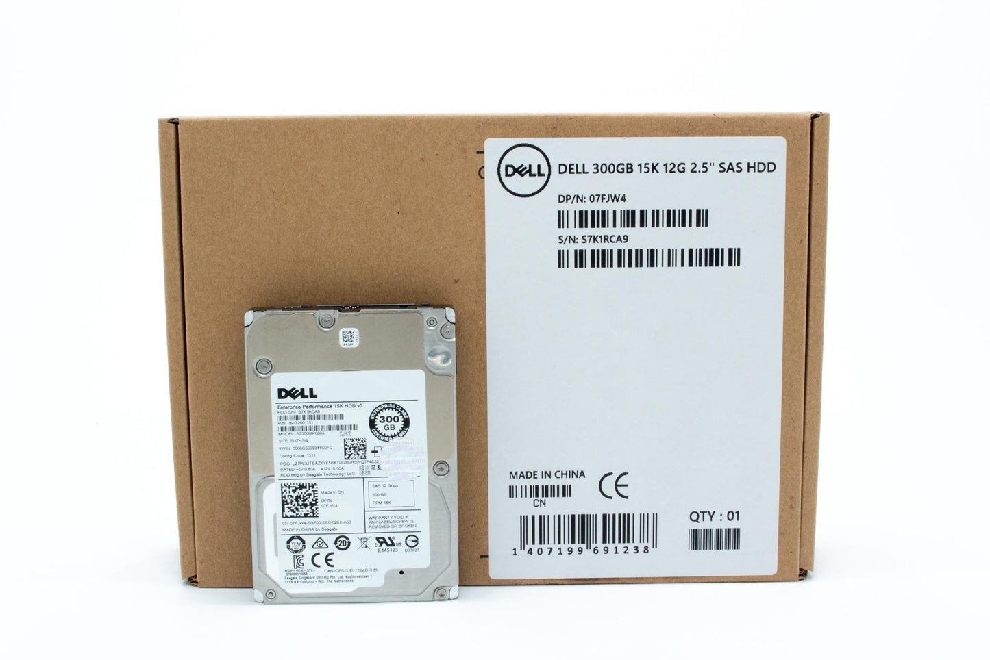 Dell 300GB SAS HDD 15000 rpm 2.5"