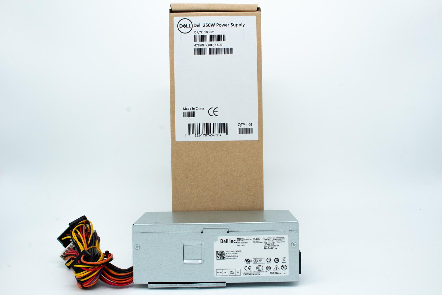 Dell 250W Power Supply, Desktop, APFC, Hipro